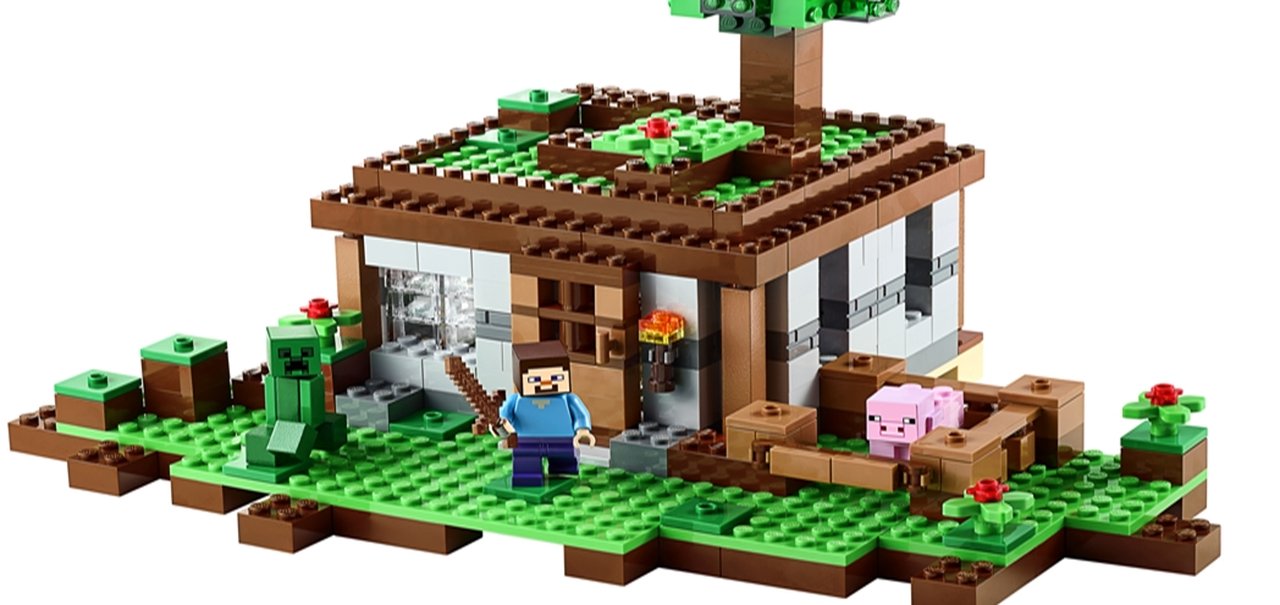 Minecraft em LEGO “de verdade” chega ao Brasil em março!