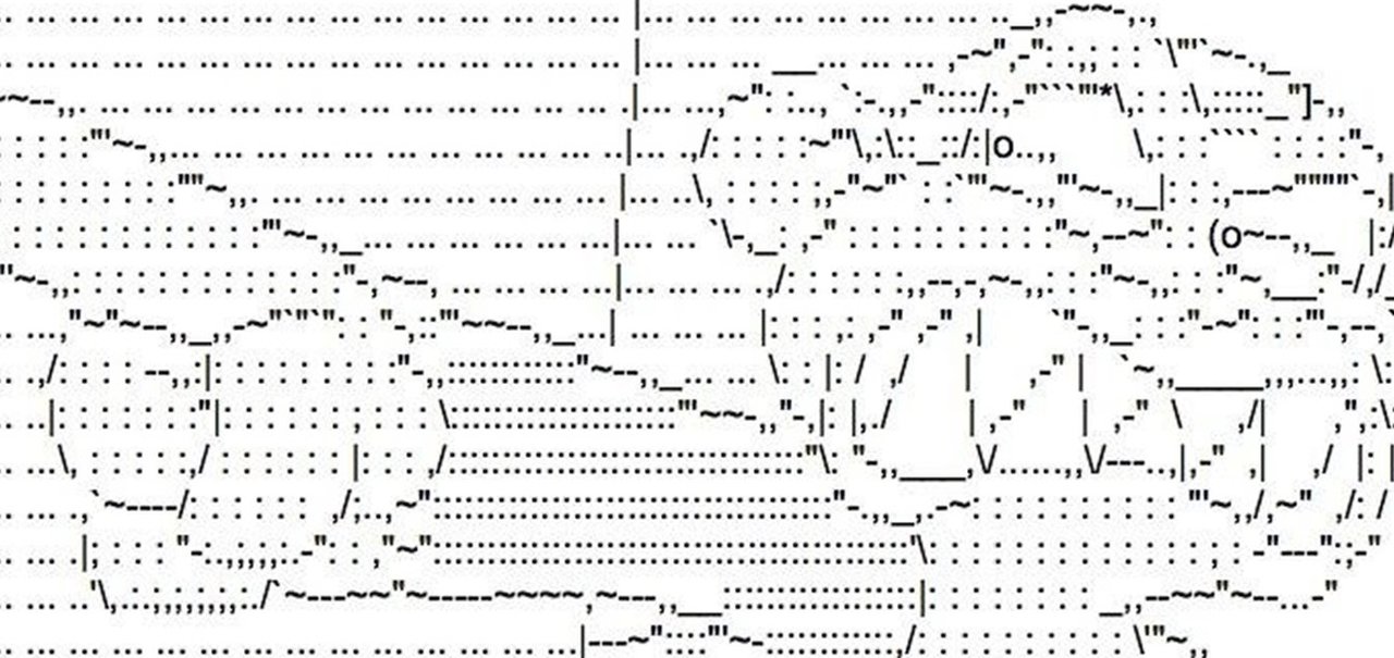 Estas animações em ASCII são sensacionais, mas destroem a produtividade