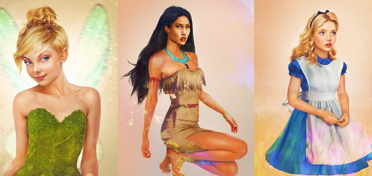 25 imagens realistas e alternativas de desenhos famosos