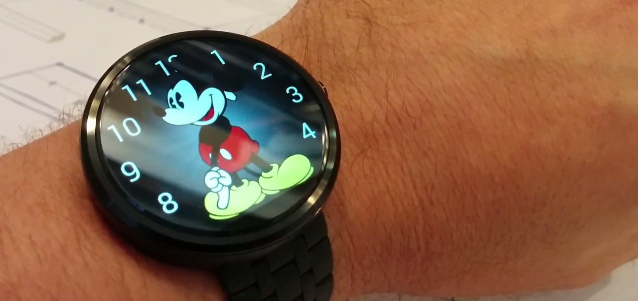 'Mickey do Apple Watch' já está disponível para Android Wear