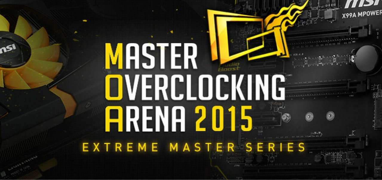 MOA 2015: MSI anuncia Campeonato Mundial de Overclocking