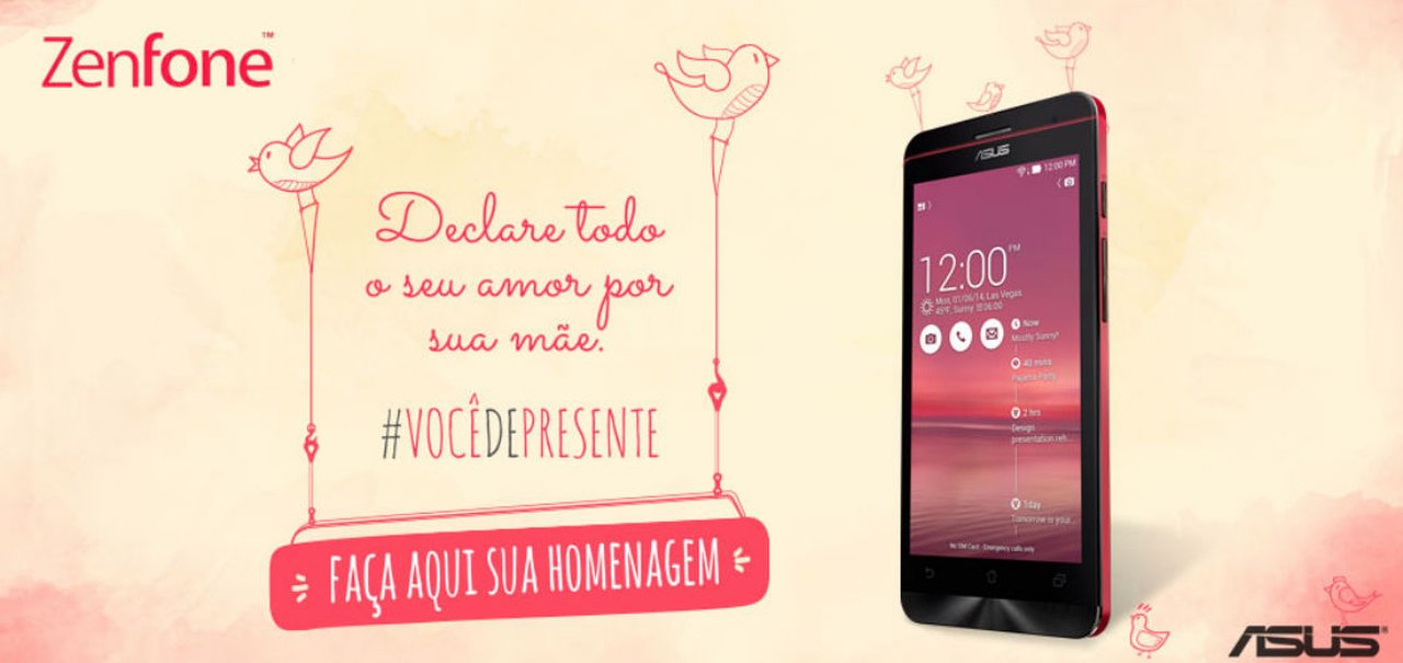 Dia das Mães: ASUS venderá 2 mil Zenfone 5 a R$ 599