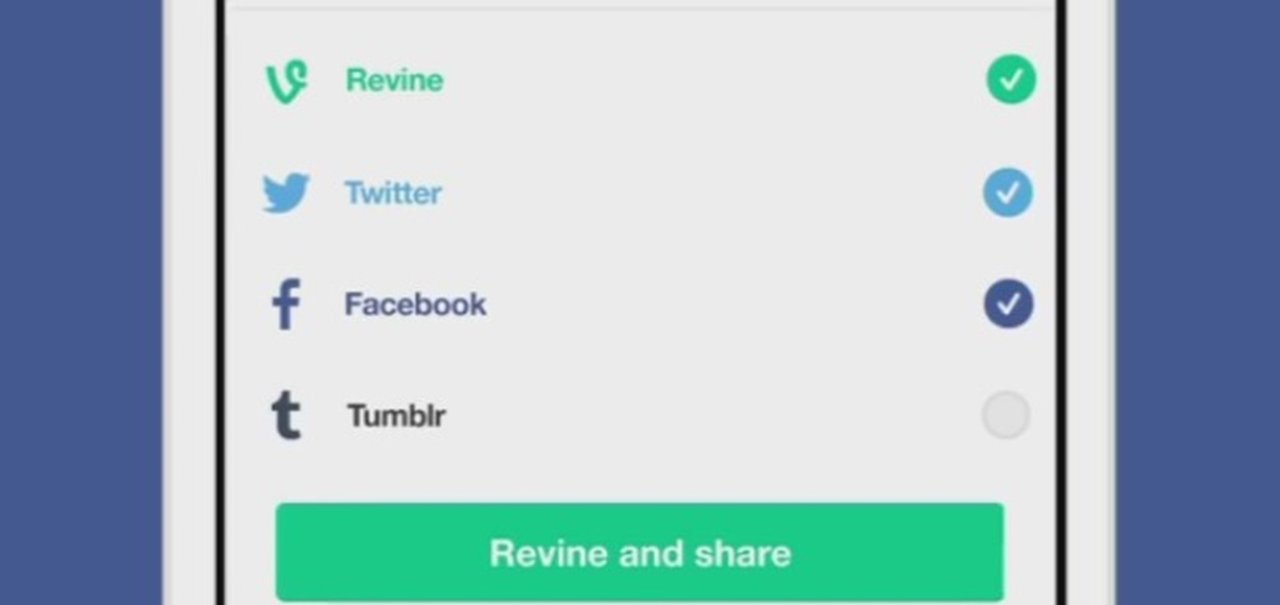 Vine atualizado: versão de iOS agora compartilha vídeos em redes sociais