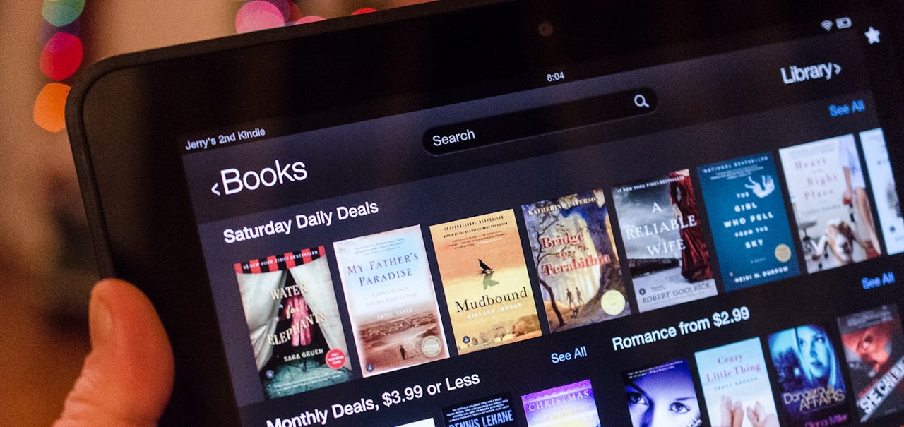 Dia das Mães: Amazon traz Kindle por R$ 219 e títulos até 50% mais baratos