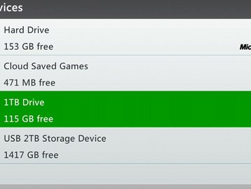 Vem geral: suporte do Xbox 360 para drives de até 2TB disponível para todos