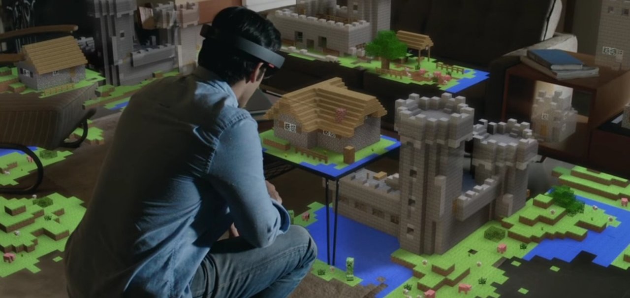 Satya Nadella: HoloLens foi o que levou a Microsoft a comprar Minecraft