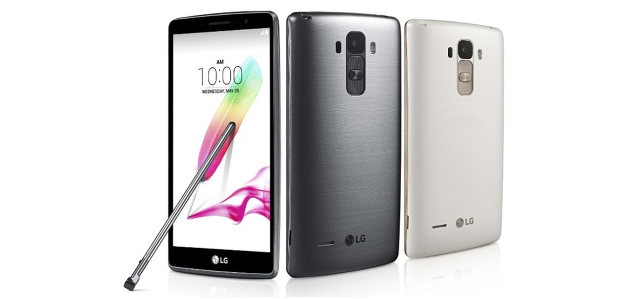 Com 5,7'' e caneta especial, LG anuncia o phablet G4 Stylus