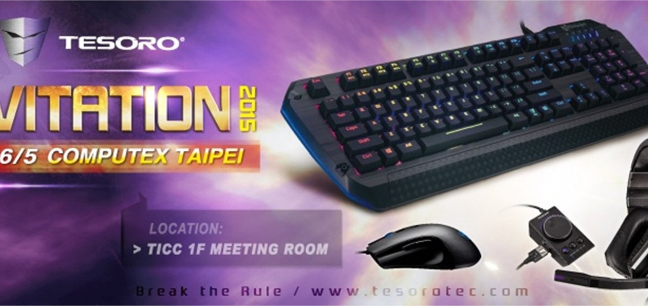 Tesoro apresenta novidades para a Computex 2015