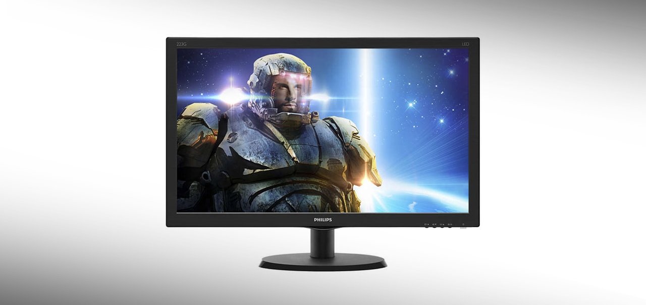 Monitor Gioco Gamer da Philips promete tempo de resposta de 1 ms