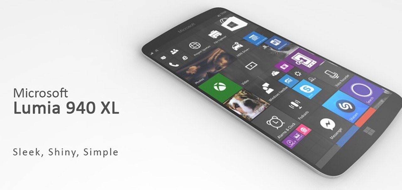 Microsoft Lumia 940 XL com leitor de íris, design slim e interação em 3D?