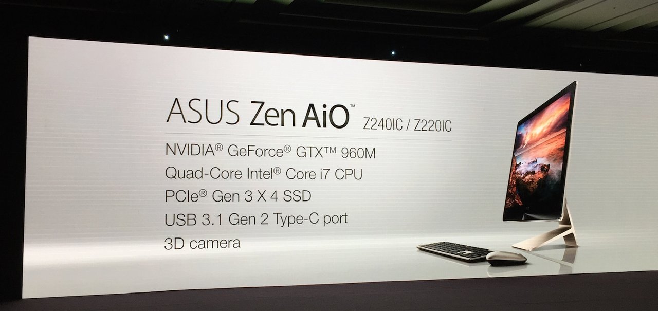 ASUS lança poderoso all-in-one Zen AiO