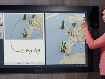Conheça as especificações do Surface Hub, tablet gigante da Microsoft