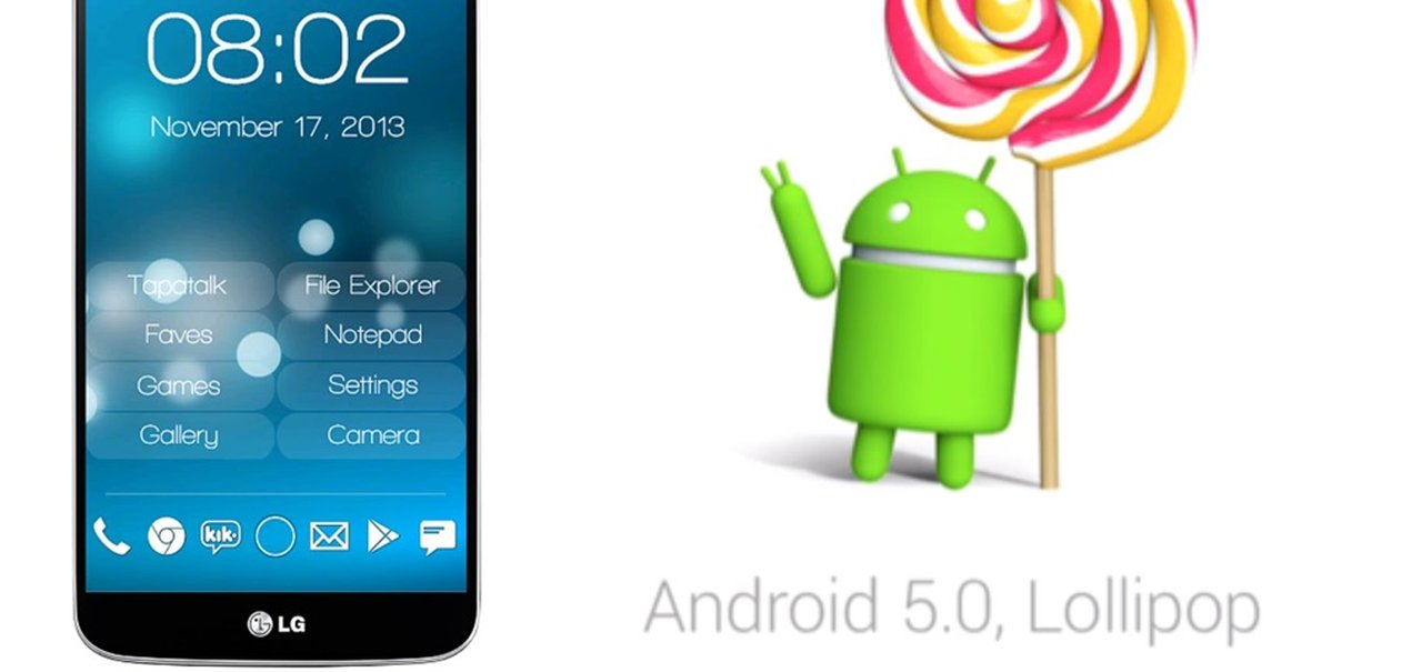 [Atualizado] LG G2 recebe update para o Android 5.0.2 Lollipop na Índia