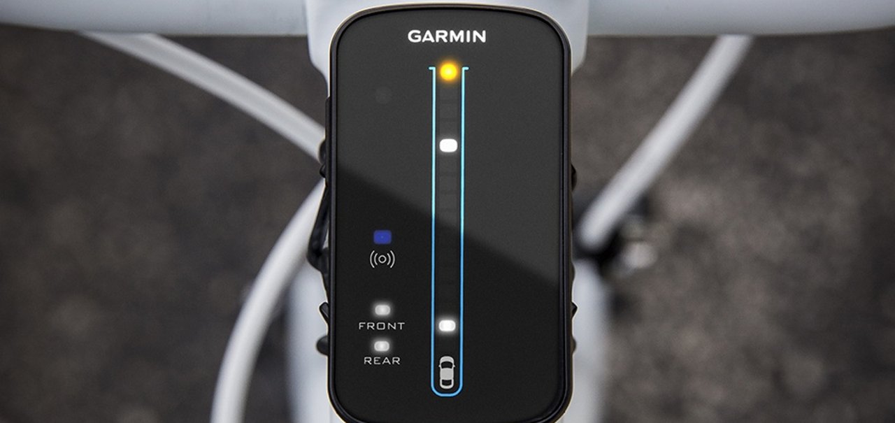 Novo radar da Garmin alerta o ciclista sobre tráfego próximo