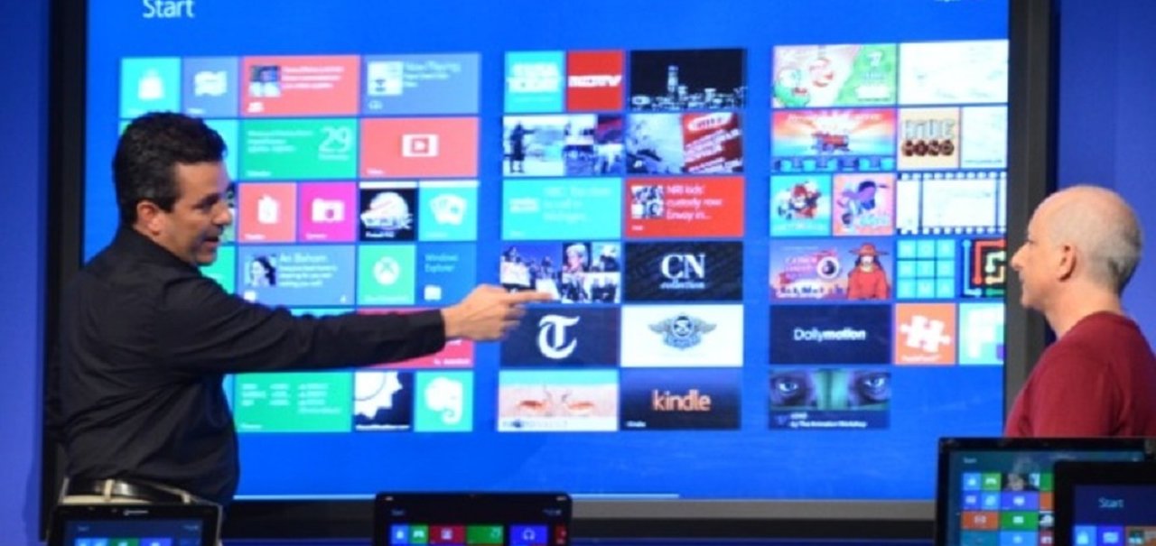 Microsoft acaba de patentear tecnologia própria de touchscreen