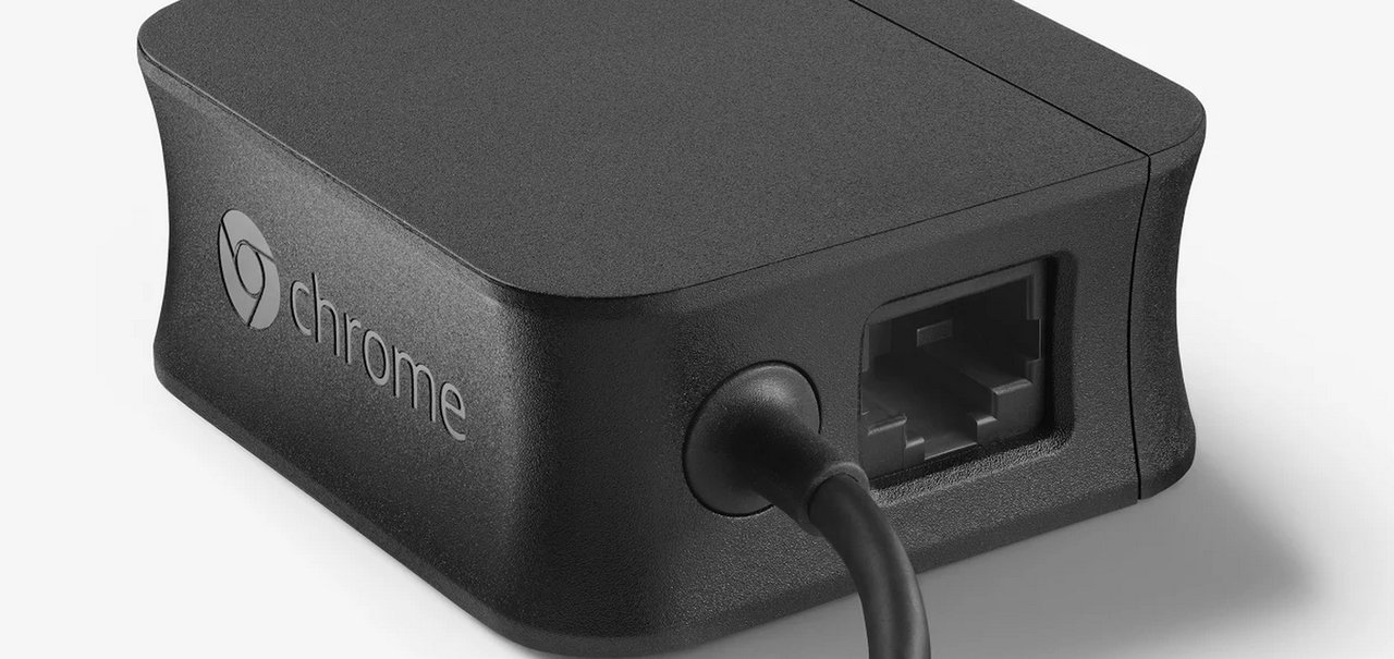 Google lança adaptador Ethernet para Chromecast