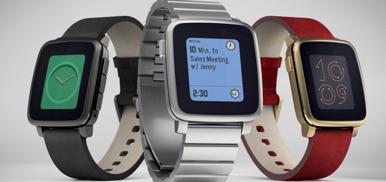 Smartwatch Pebble Time Steel começa a ser enviado aos compradores