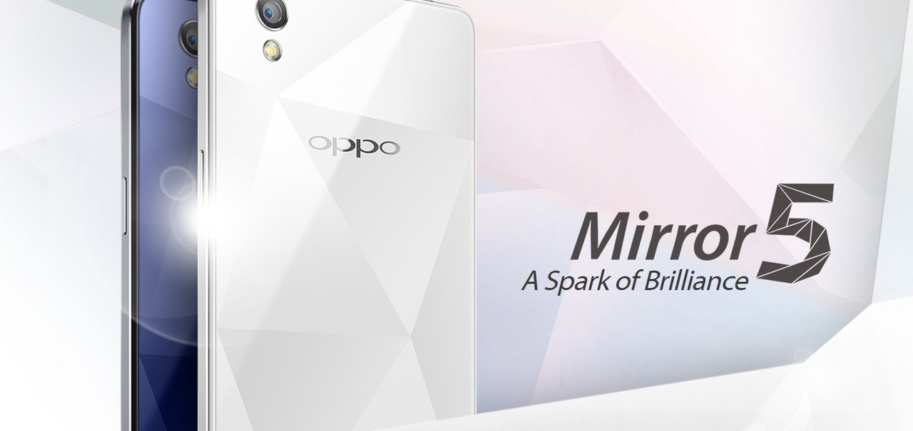 Oppo Mirror 5: novo smartphone chinês traz visual arrojado