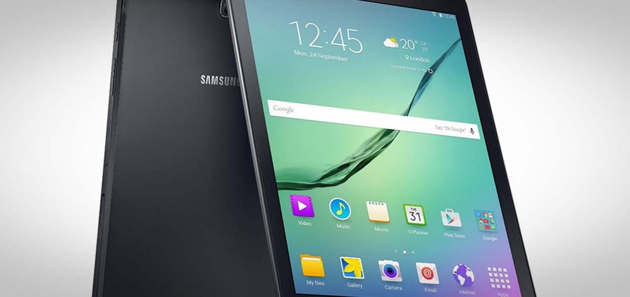 Samsung anuncia o Galaxy Tab S2, 'quadrado' e mais fino que o iPad Air