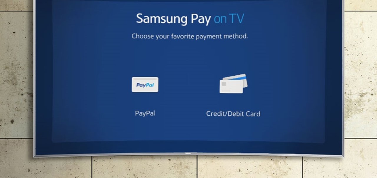 Samsung Pay: serviço está chegando às smart TVs