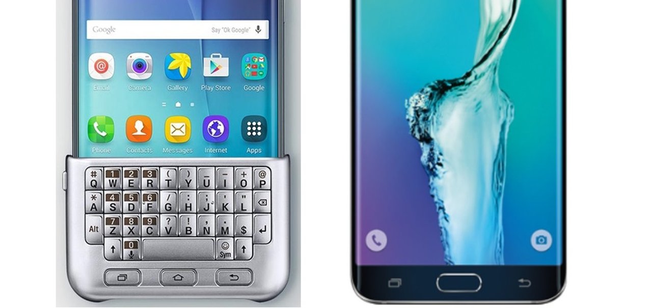 Galaxy S6 Edge Plus pode vir com um teclado físico acoplável