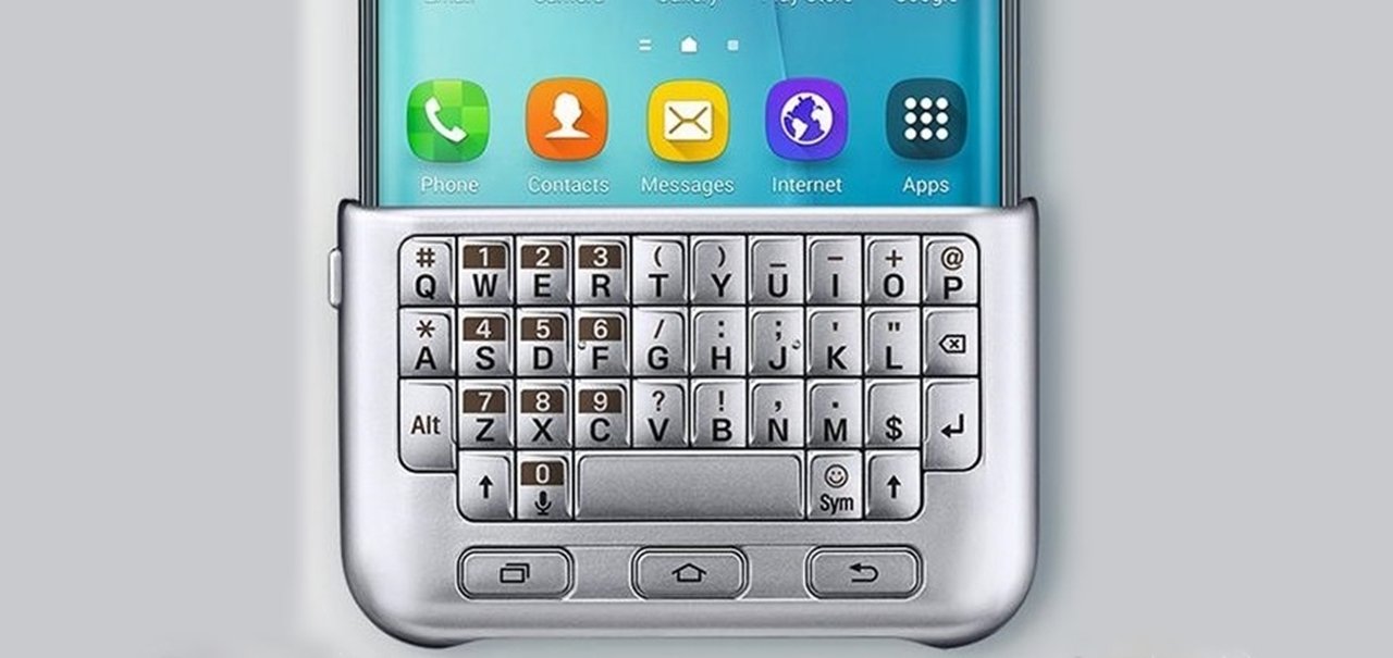 Teclado físico QWERTY do Galaxy S6 edge Plus aparece em loja online alemã