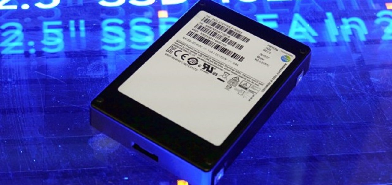 R$ 27 mil: Samsung lança SSD de 16 TB