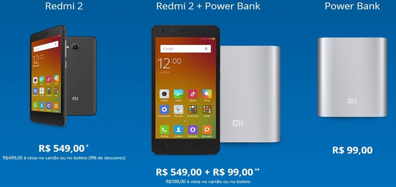 Novo evento de vendas do Redmi 2 começa ao meio-dia de hoje (20)