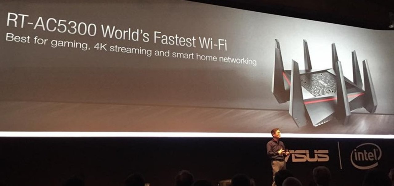 ASUS anuncia o roteador com WiFi mais rápido do mundo