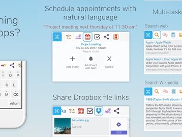 Aplicativo ReBoard transforma teclado do iOS em painel multitarefas