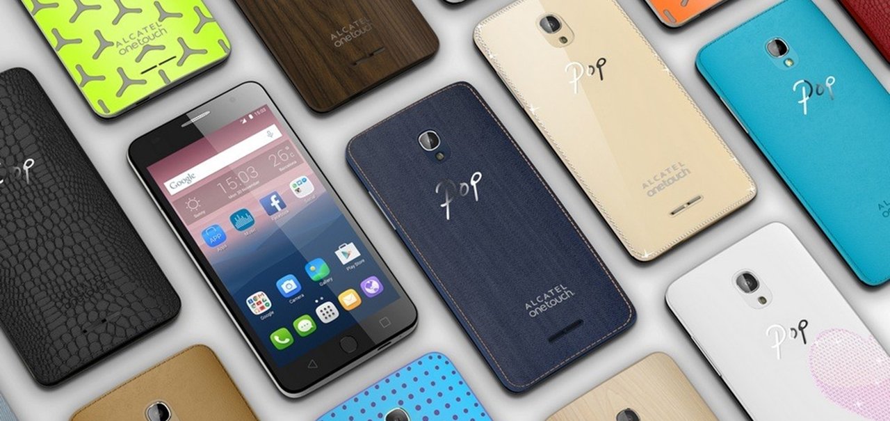 Novos smartphones da Alcatel são tão customizáveis que têm versão em jeans