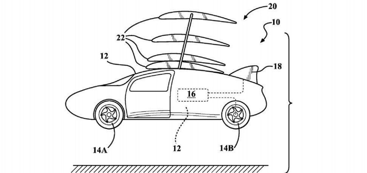 Toyota registra patente de carro voador com quatro asas