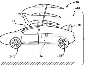 Toyota registra patente de carro voador com quatro asas