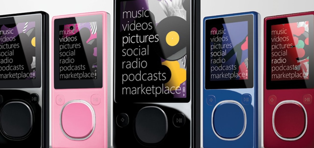 Microsoft encerrará suporte ao Zune a partir de 15 de novembro