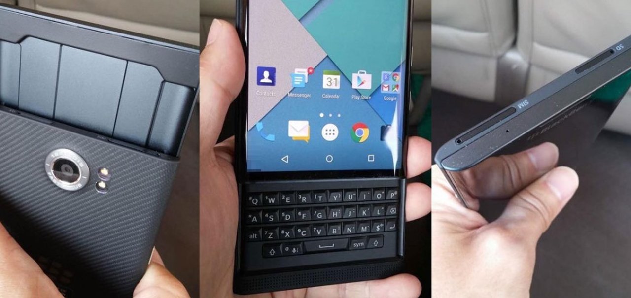 BlackBerry com teclado físico, tela touch e sistema Android se chamará Priv