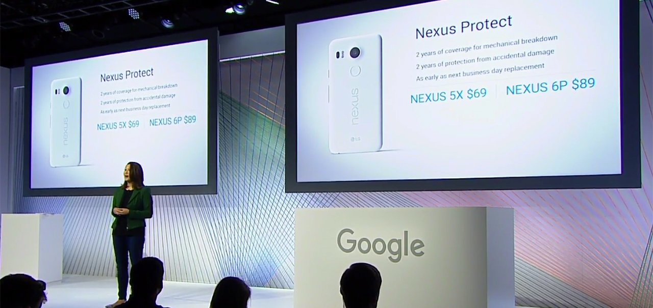 Google lança Nexus Protect, plano de garantia estendida para o celular