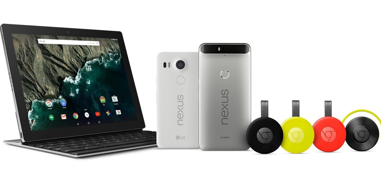 Qual o significado por trás dos nomes Nexus 5X, Nexus 6P e Pixel C?