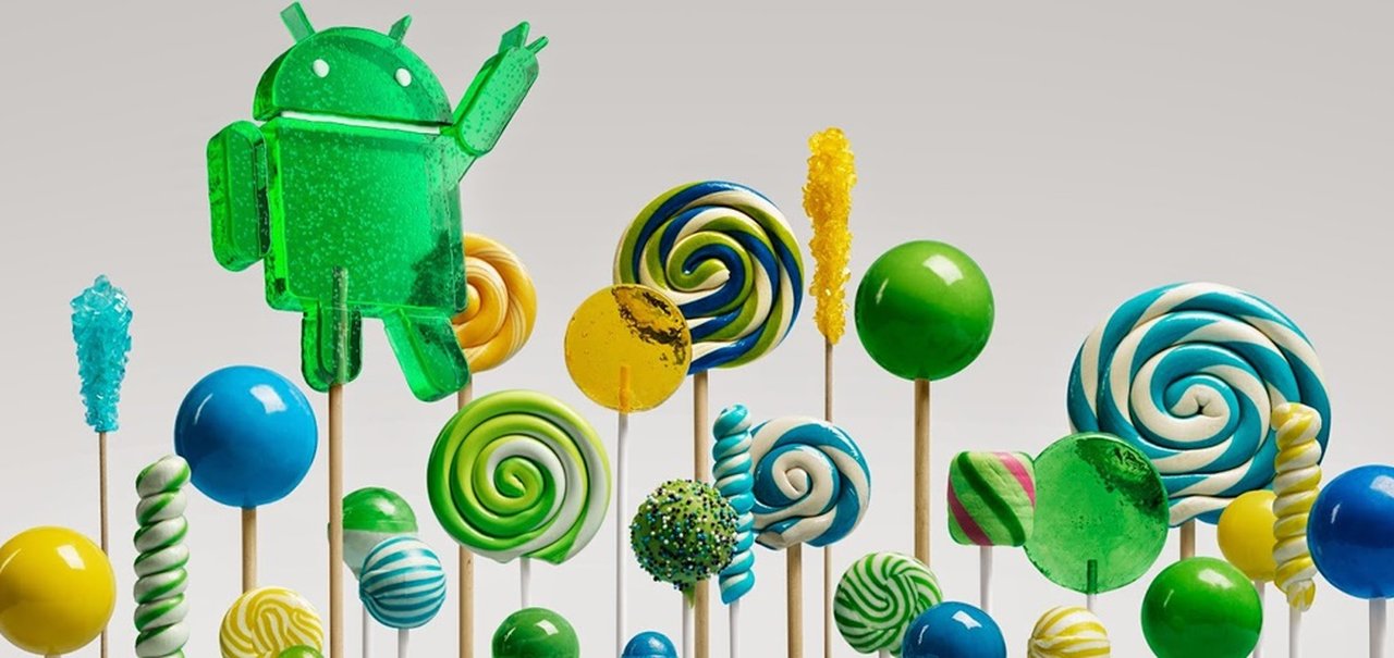 Lollipop já está presente em 23,5% dos aparelhos com sistema Android