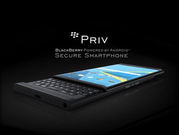 BlackBerry Priv tem teclado físico agradável e é mais fino que o Note 5