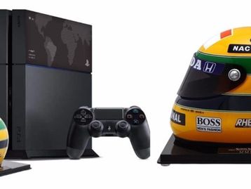 É do Brasil! Primeiro PS4 nacional é edição especial Ayrton Senna