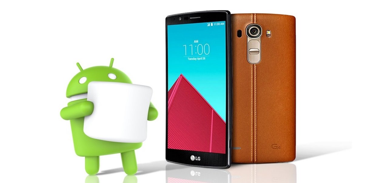 LG G4 começa a ganhar o Android Marshmallow em breve