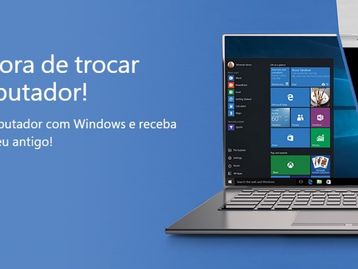 Microsoft oferece até R$ 600 pelo seu PC antigo na troca por um novo