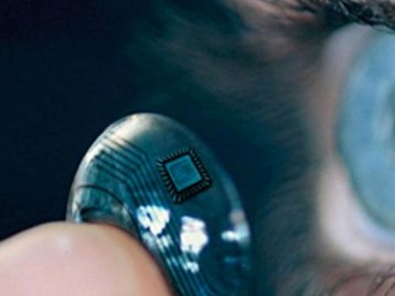 Google patenteia lentes de contato inteligentes que funcionam com luz solar