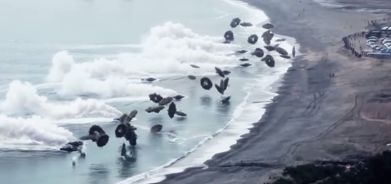 Movimento de guerra: veja como os U.S. Marines invadem uma praia