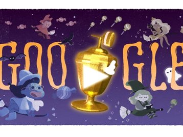 Já viu o doodle dedicado ao Halloween? Há um joguinho de pontuar viciante