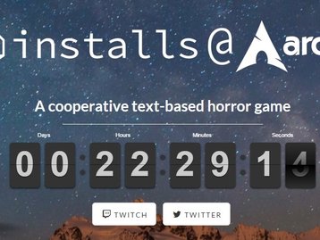Instalação coletiva de Linux começa amanhã no Twitch Plays