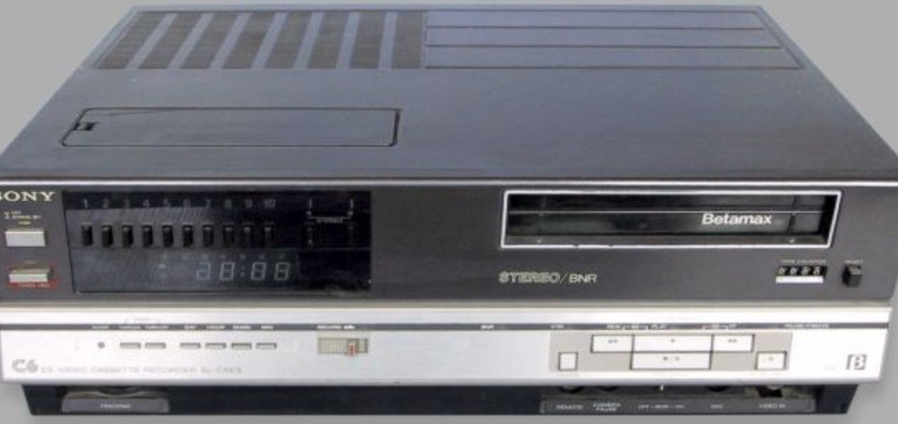 Lembra dele? O Betamax, da Sony, só vai deixar de existir agora