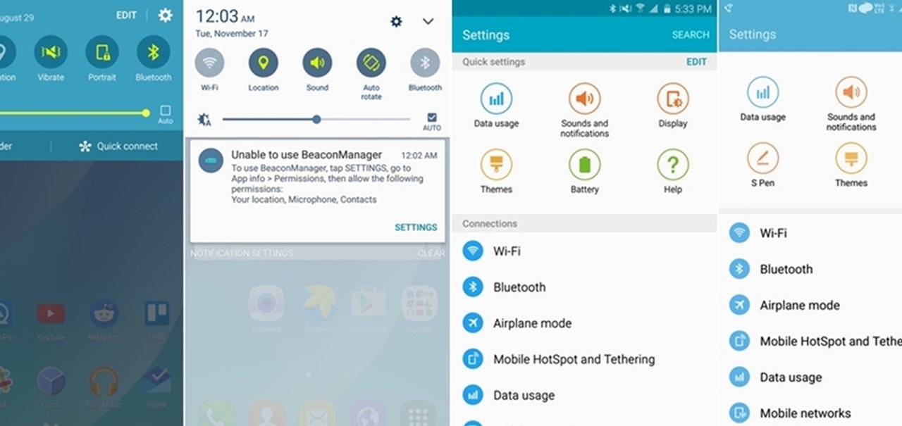 Veja como o TouchWiz vai funcionar no Android Marshmallow do Note 5