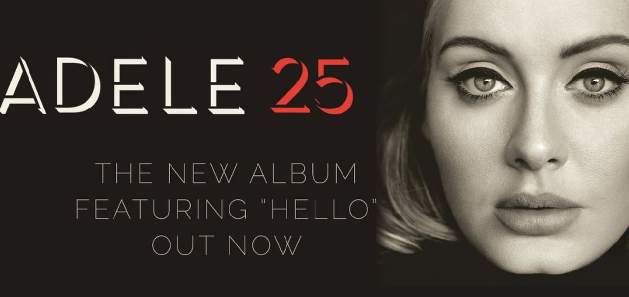 Longe do streaming, Adele já vendeu 2,3 milhões de cópias de seu novo disco