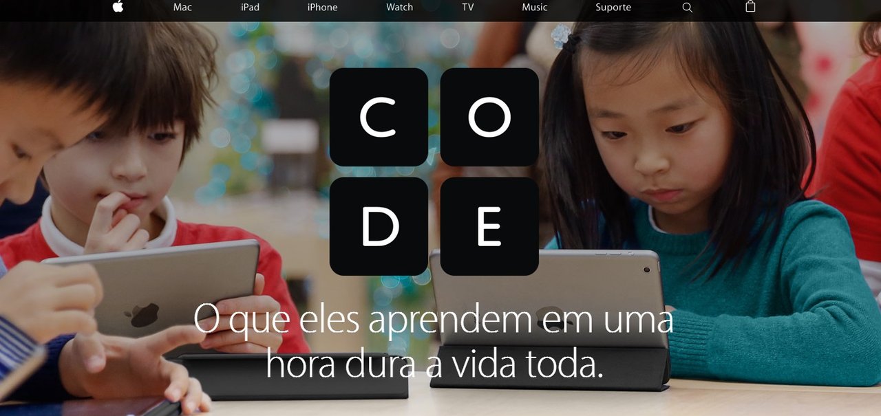 Hora do Código: Apple confirma participação para workshops